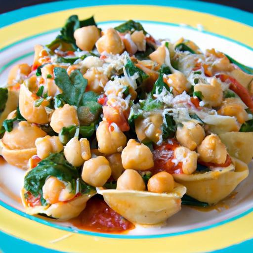 Hearty Chickpea & Spinach Stuffed Shells: A Nutritious Twist