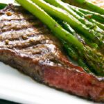 Savor the Flavor: Grilled Sirloin Steak with Roasted Asparagus