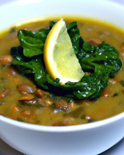 Power-Packed Lentil & Spinach Soup: Nutrition Meets Flavor