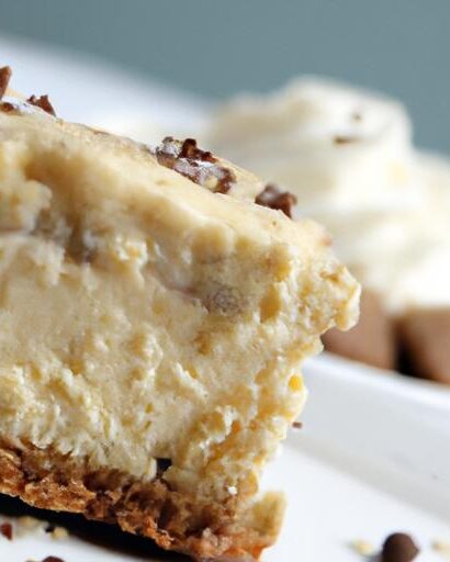 Decadent Chocolate Chip Cheesecake Bars: A Perfect Treat