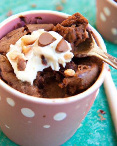 Power-Packed Pleasure: The High-Protein Chocolate Mug Cake