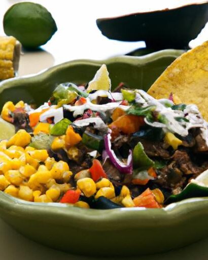 Brighten Your Meal: Black Bean & Corn Taco Bowl Delight