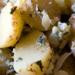 Crispy Smashed Potatoes with Garlic Herb Butter Bliss