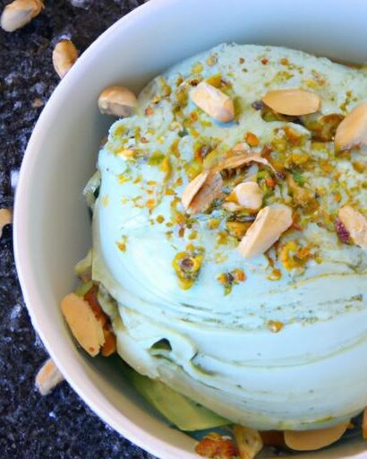 Creamy Pistachio Keto Ice Cream: Low-Carb Delight Unveiled