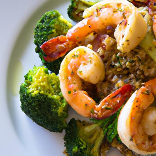 Savor the Fusion: Shrimp & Quinoa Stir-Fry with Broccoli