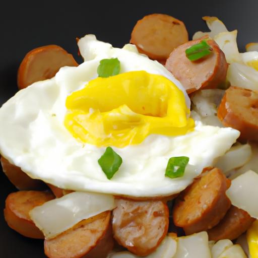 morning​ Magic: Perfecting Your Scrambled Eggs⁤ & Sausage Skillet