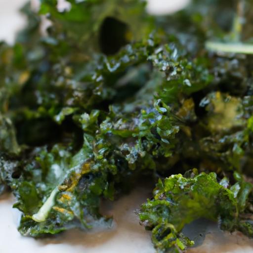 Crispy ‍baked Kale Chips with Olive Oil: A Healthy ​Snack Delight