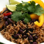 Nutritious Brown Rice & Black Bean Burrito Bowl Delight