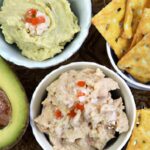 Creamy Tuna & Avocado Dip Paired with Wholesome Crackers
