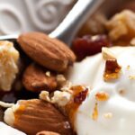 Wholesome Bliss: Greek Yogurt with Walnuts & Honey Delight