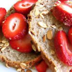 Energize Mornings: Whole Wheat Toast with Almond & Strawberries