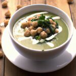 Power-Packed Protein: Chickpea & Spinach Soup Delight