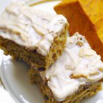 Decadent Pumpkin Bars with Silky Cream Cheese Frosting