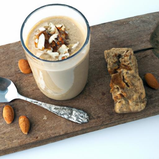 Power-Packed Protein Smoothie: Whey, Oats & Almond Butter Boost