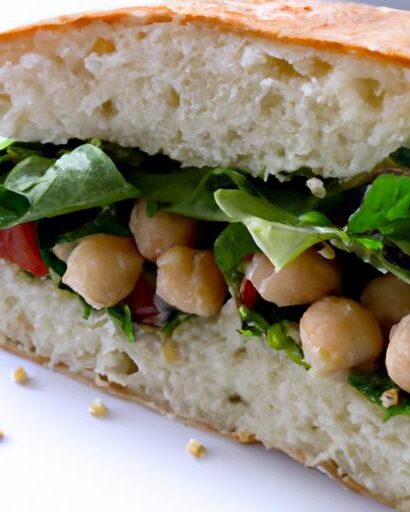 Zesty Spicy Hummus & Cucumber Sandwich