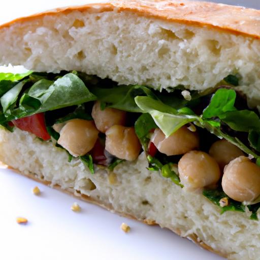 Zesty Spicy Hummus & Cucumber Sandwich