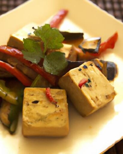 Savor the Flavor: Grilled Tofu Paired with Roasted Veggies