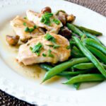 Savor Garlic Butter Chicken with Crisp Green Beans Delight