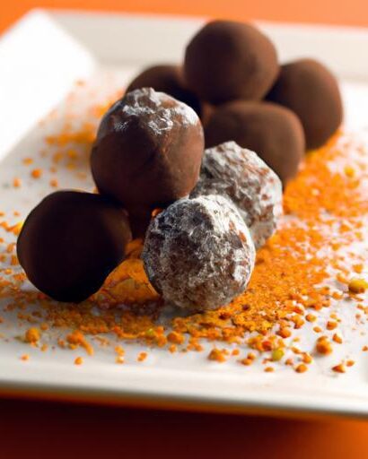 Decadent Dark Chocolate Orange Truffles: A Zesty Delight