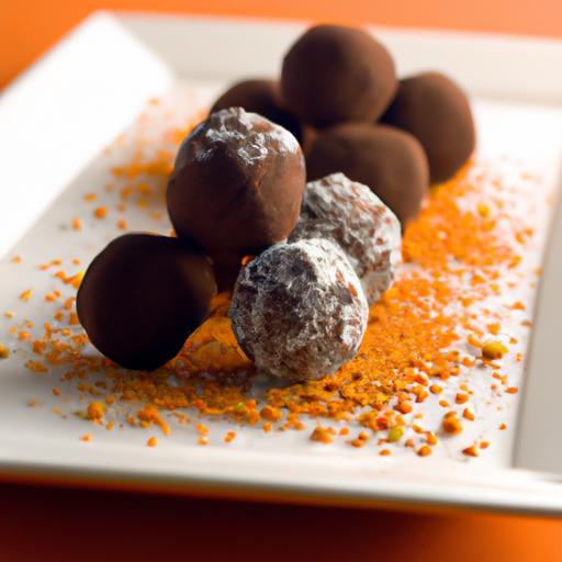 Decadent Dark Chocolate Orange Truffles: A Zesty Delight
