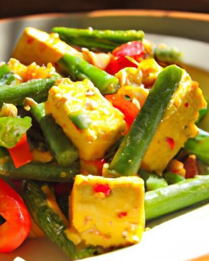 Brighten Breakfast: Tofu Scramble with Peppers & Turmeric