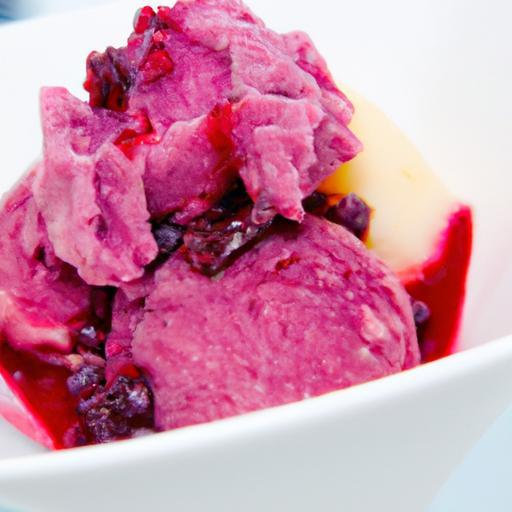Berry Bliss: Crafting Delicious Sugar-Free Sorbet Delight