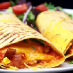 Morning Fuel: Scrambled Egg Breakfast Burrito with Zesty Salsa