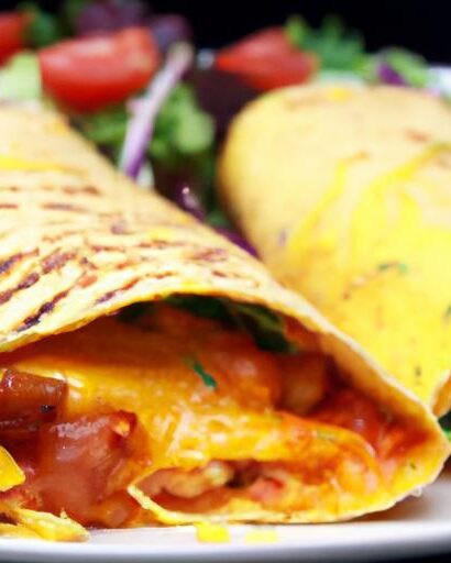 Morning Fuel: Scrambled Egg Breakfast Burrito with Zesty Salsa