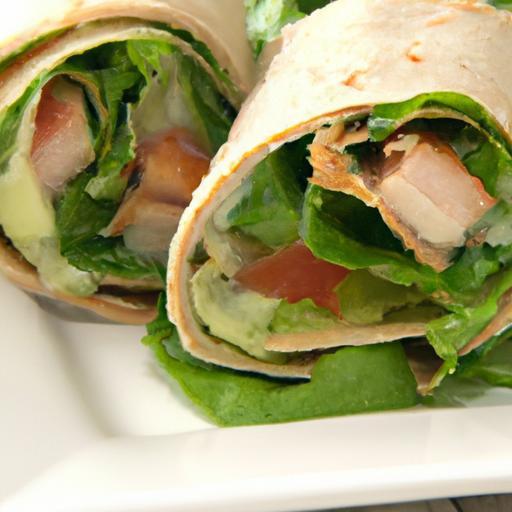 Wrap Up Flavor: Quick Chicken Caesar Salad Delight