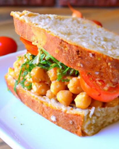 Chickpea Salad Sandwich: A Tasty Twist on Classic Lunch