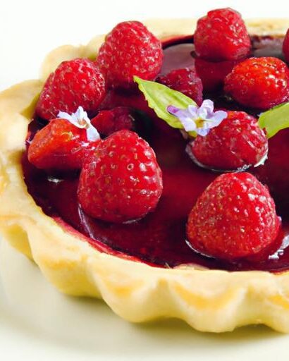 Delightful Sugar-Free Raspberry Tart: A Guiltless Indulgence