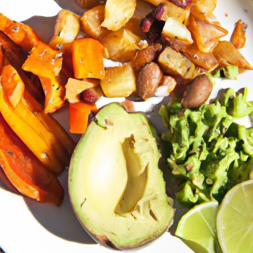 Brighten Your Breakfast: Sweet Potato Hash with Avocado & Beans
