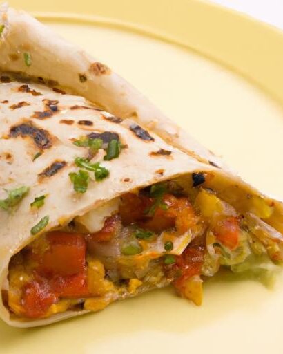 Savor Sunrise: Crafting the Perfect Scrambled Egg Burrito