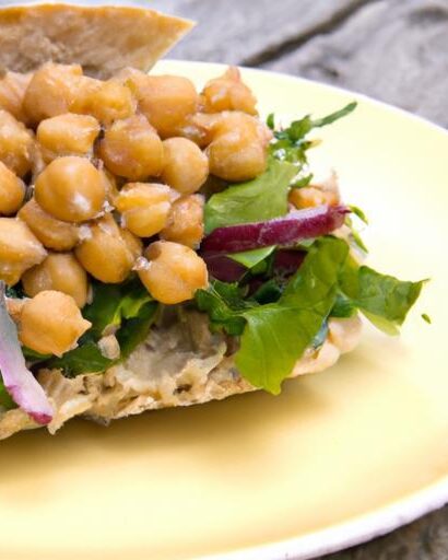 Chickpea Salad Melts: The Ultimate Vegetarian Tuna Twist