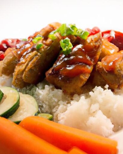 Savor the Perfect Pairing: Teriyaki Chicken & Steamed Rice