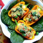 Colorful Spinach & Quinoa Stuffed Peppers: Nutritious Bites