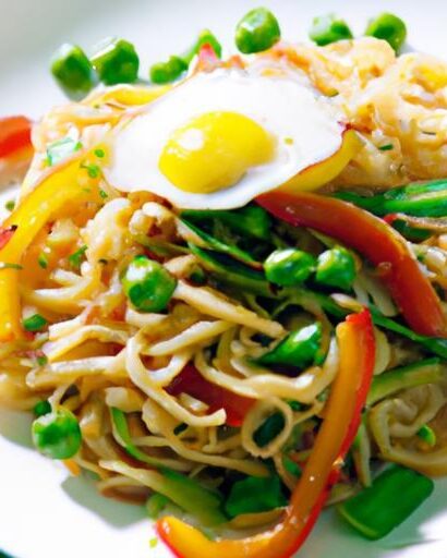 Speedy Egg Ramen Stir-Fry: A Tasty 15-Minute Meal