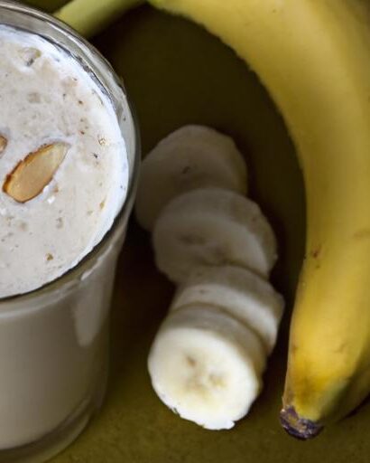 Power Boost: Whey, Banana & Almond Milk Protein Shake Recipe