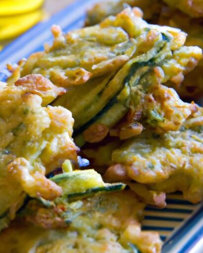 Golden Zucchini Fritters: Crispy, Fresh, and Flavorful Bites