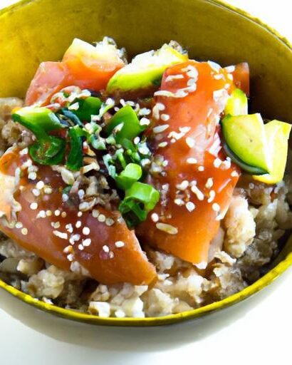 Salmon & Brown Rice Power Bowl: Nutrient-Packed Delight