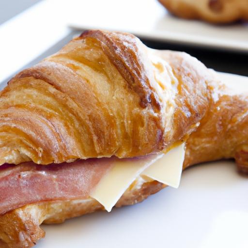Flaky Baked Ham and Cheese Croissants: A Savory Delight Guide