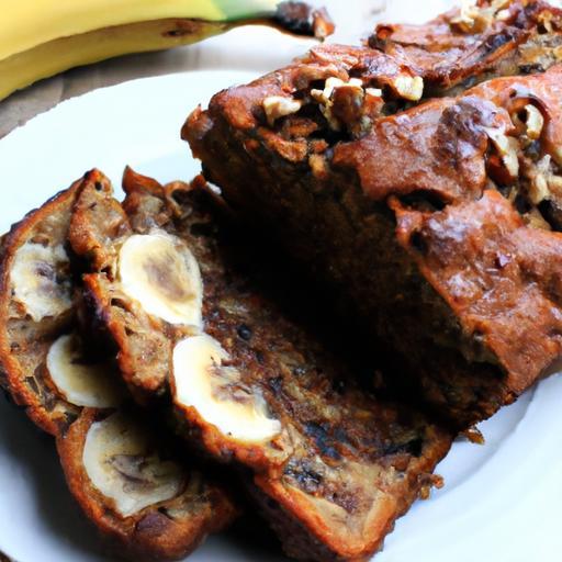Decadent Banana Bread with Walnuts & Dark Chocolate Delight