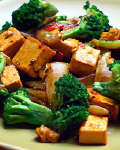 Savor the Flavor: Teriyaki Tofu & Broccoli Stir-Fry Delight