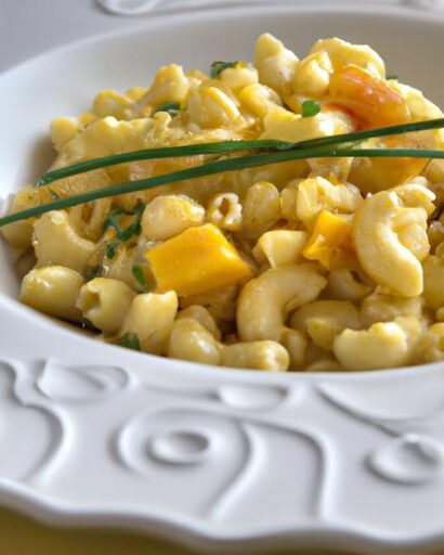 Creamy One-Pot Mac & Cheese with Fresh Veggie Boost