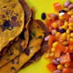 Wholesome Sweet Potato & Black Bean Quesadillas Uncovered