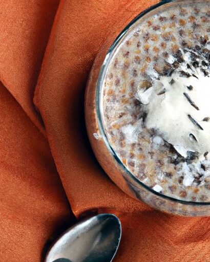 Energize Mornings with Creamy Mocha Latte Chia Pudding