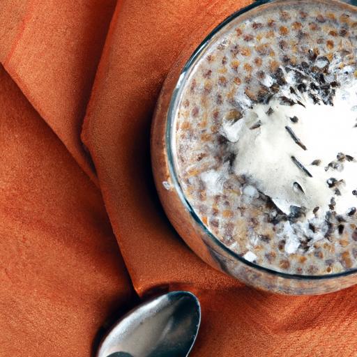 Energize Mornings with Creamy Mocha Latte Chia Pudding