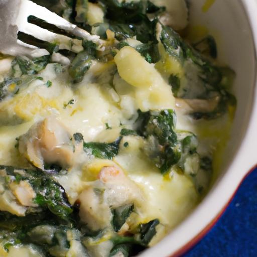 deliciously ‍Creamy chicken and‍ Spinach‌ Casserole Recipe