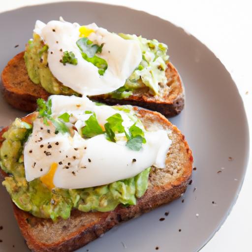 Avocado Toast with Poached Eggs: A Perfect‍ Morning Boost