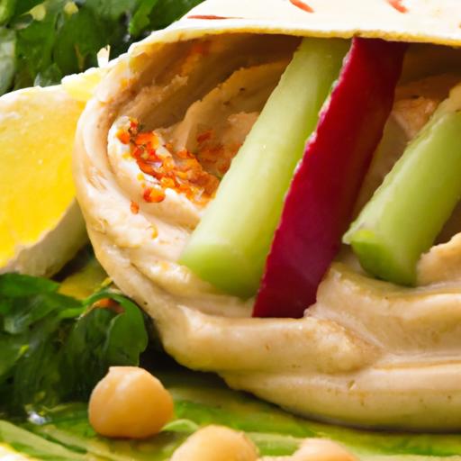 Wrap Up Wellness: The ‌Ultimate hummus​ & Grilled Veggie Delight